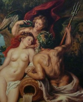 Peter Paul Rubens – “Der Bund von Erde und Wasser” Detail